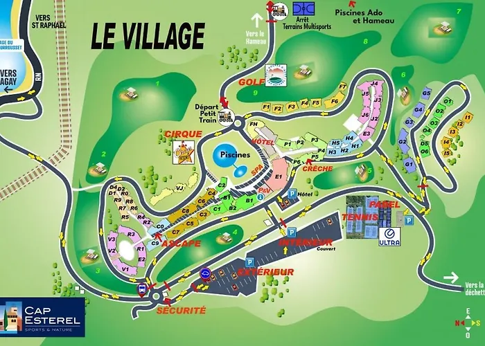 Apartmán Cap'azur T2 - Rdj - Vue Golf Saint-Raphaël